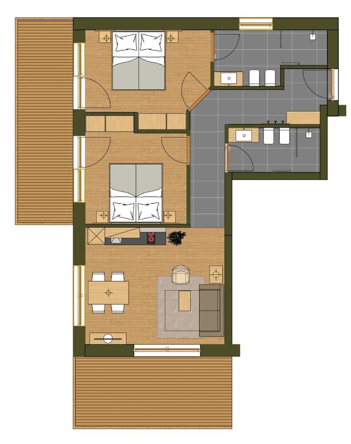 Oberzerod Apartments Siusi Esterno foto